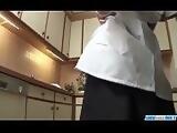 Aiuchi Shiori Japan maid sucks her horny master