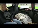 Busty amateur blonde Phoebe fucked and facialized by cab driver