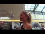 Breathtaking czech chick gets seduced in the shopping centre and nailed in pov