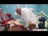 Slutty babe Vera Bliss gets pounded by her dentist