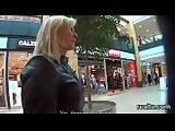 Beautiful czech teen gets seduced in the mall and banged in pov