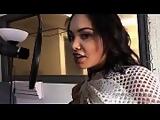Beautiful ass Latina singer bangs in studio