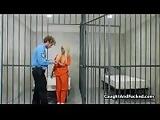 Prison guard pounds blonde convict
